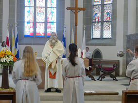 Festgottesdienst zum Johanni- und Kirchweihtag (Foto: Karl-Franz Thiede)